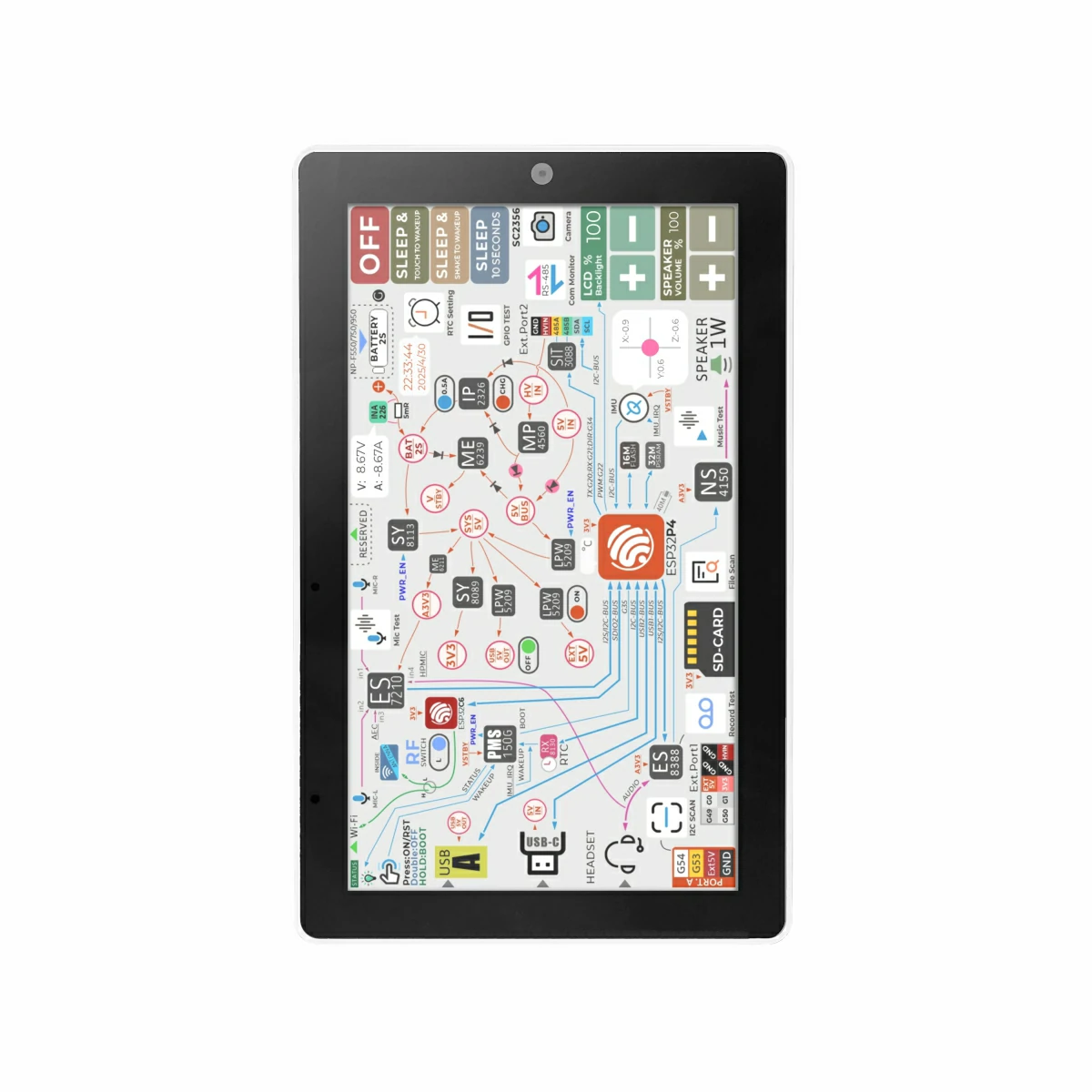 M5Stack TAB5 Portable Smart Io - Esp32 C6 评论和价格