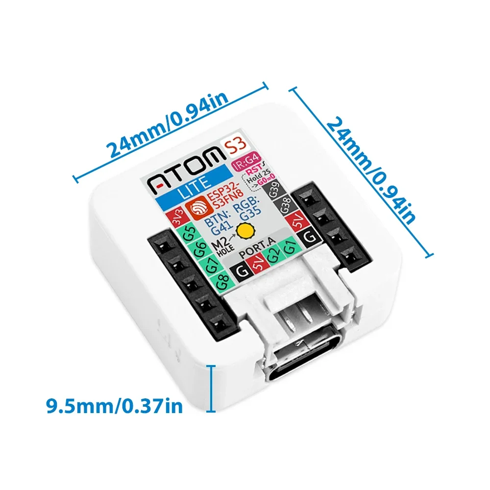 M5Stack AtomS3-Lite ESP32-S3 D - Esp32 Wifi Bluetooth Module 评论和价格