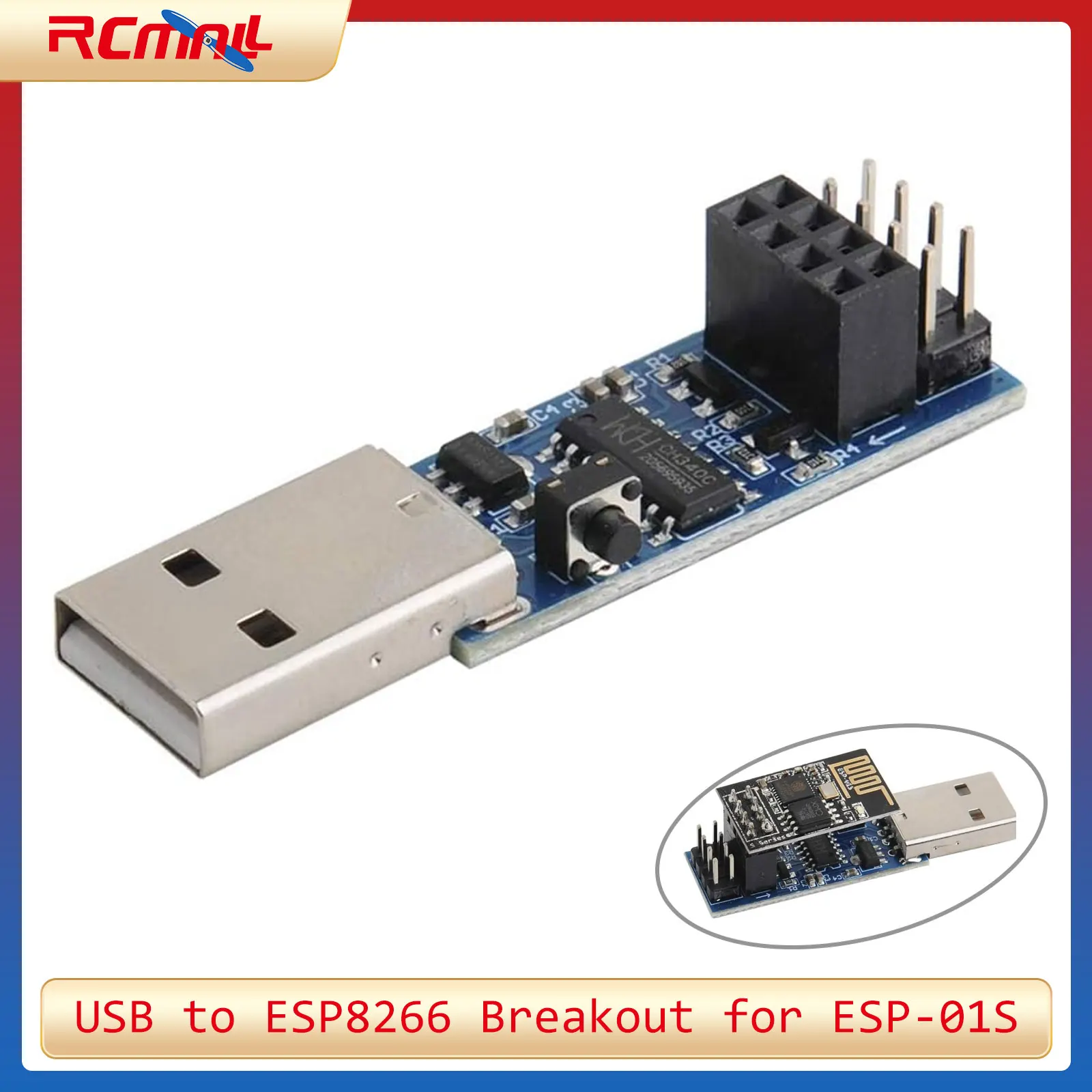 USB to ESP8266 Breakout CH340C - Esp8266 评论和价格
