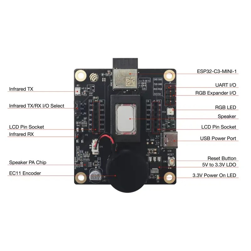 ESP32-C3-LCDkit Development Bo - Esp32 评论和价格