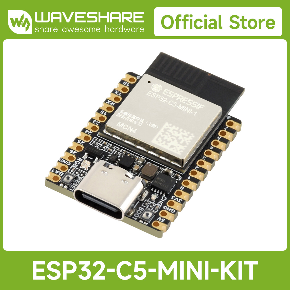 Waveshare ESP32-C5 Mini Dual-b - Esp32 Development Board 评论和价格
