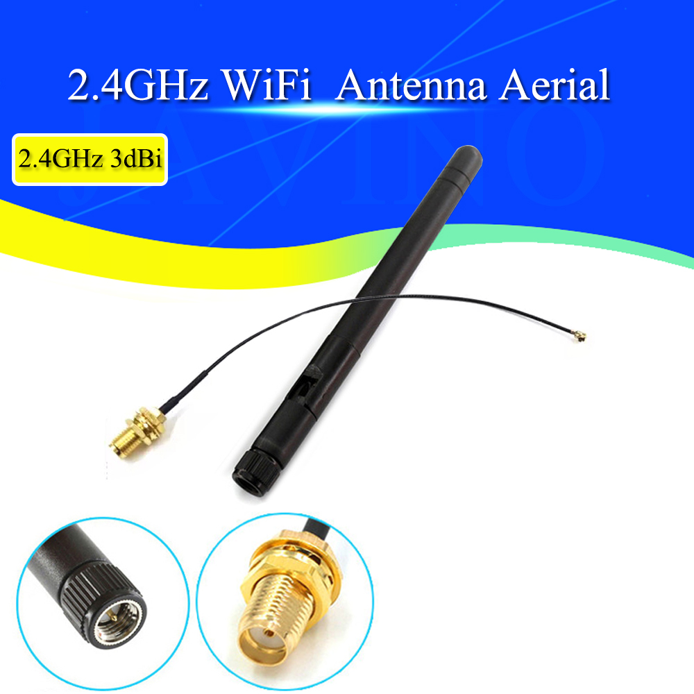 3dBi 2.4G WiFi Antenna RP-SMA  - Esp8266 评论和价格